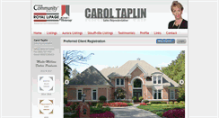 Desktop Screenshot of caroltaplin.com